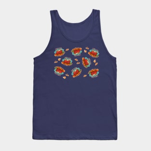 Buenos Nachos Chip Pattern Tank Top